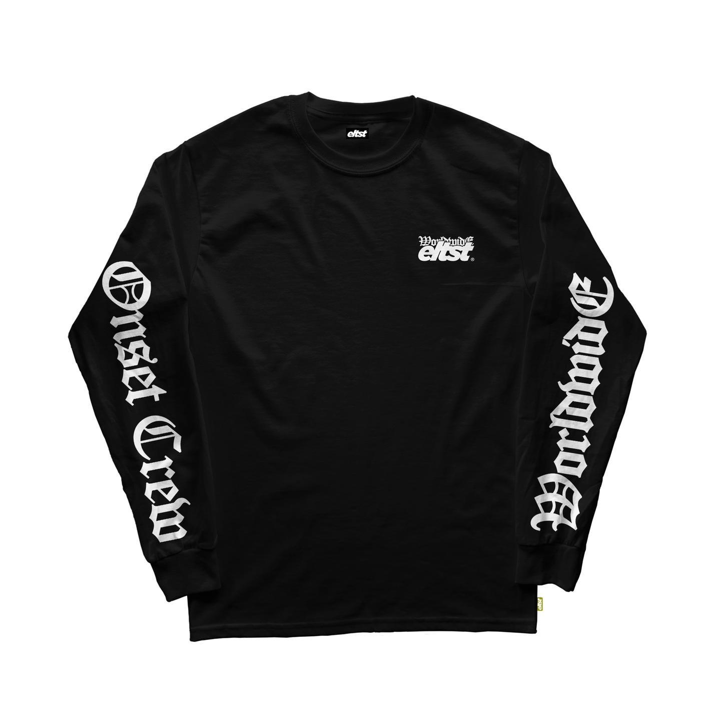 ONSET CREW CUSTOM LS BLK